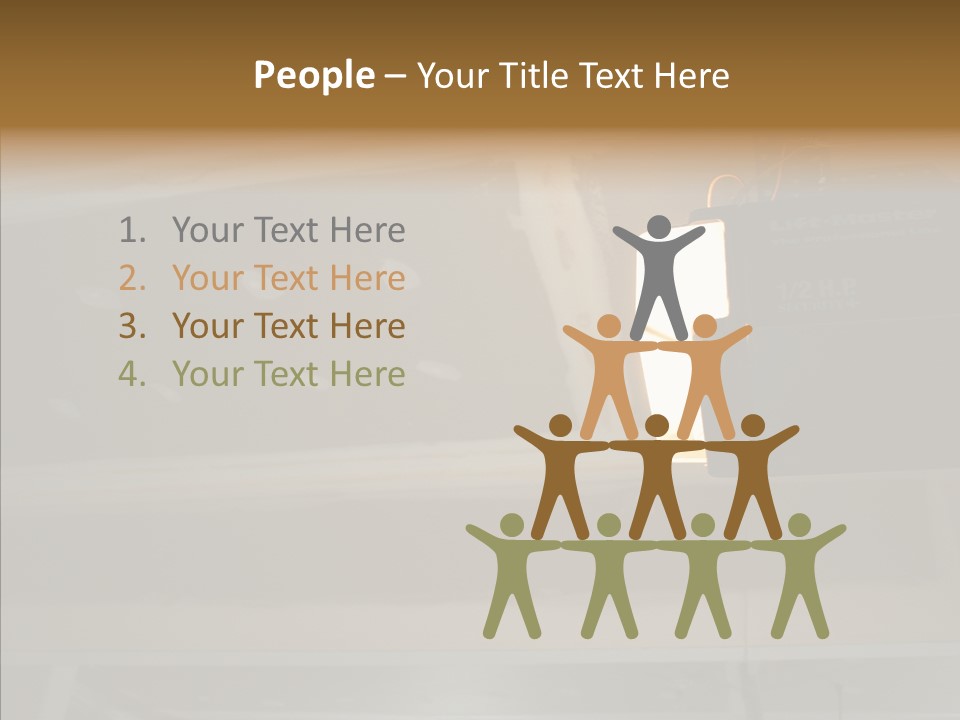 Togetherness  Background PowerPoint Template