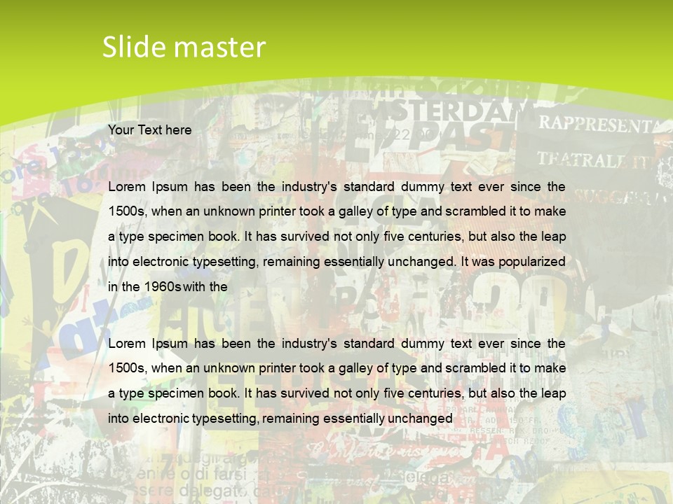 Closeup Human Two PowerPoint Template