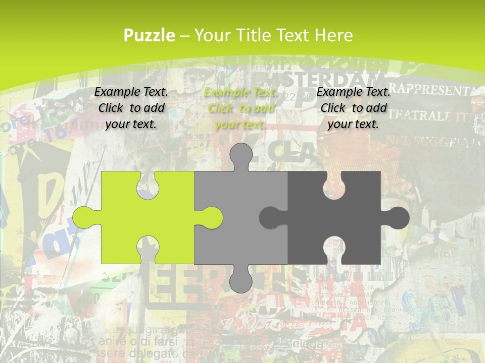 Closeup Human Two PowerPoint Template