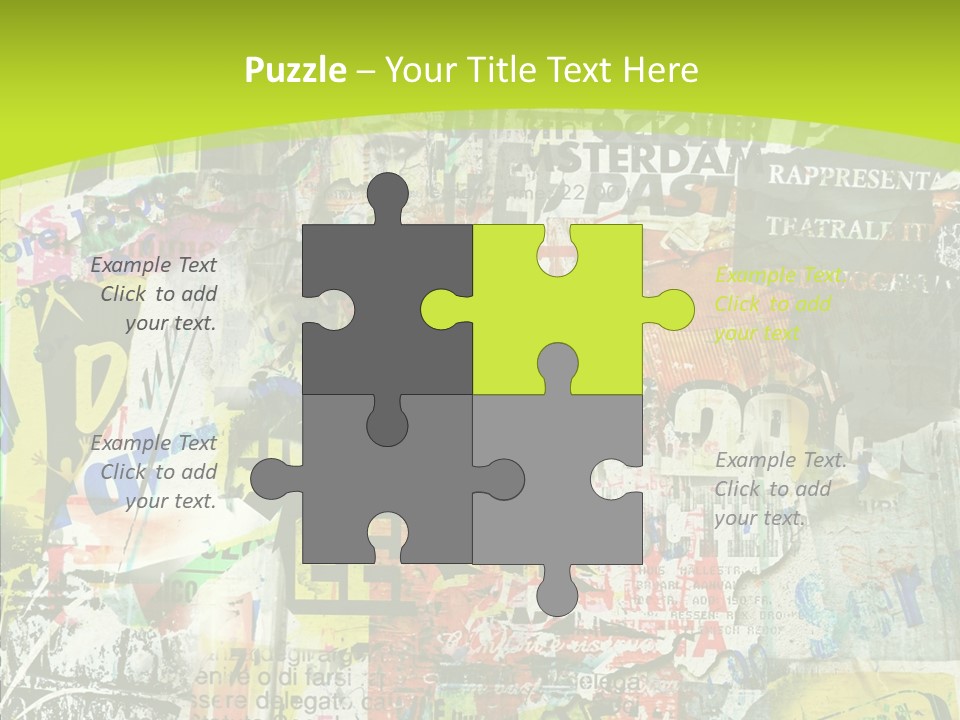 Closeup Human Two PowerPoint Template