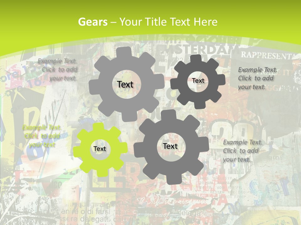 Closeup Human Two PowerPoint Template