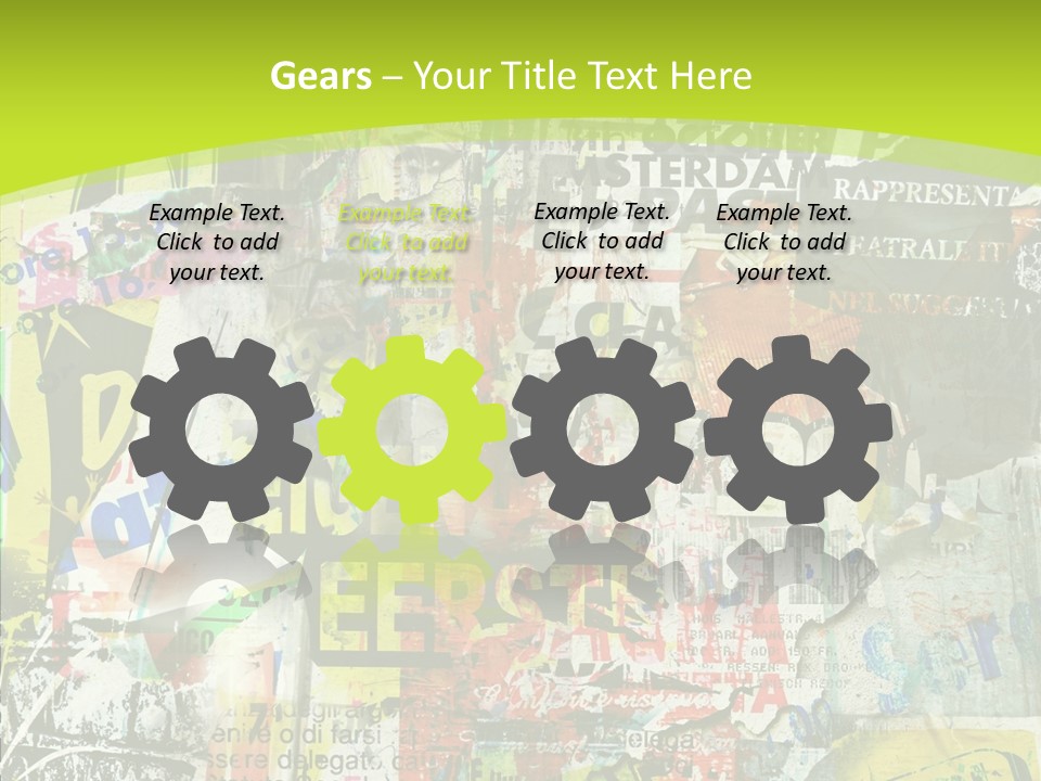 Closeup Human Two PowerPoint Template