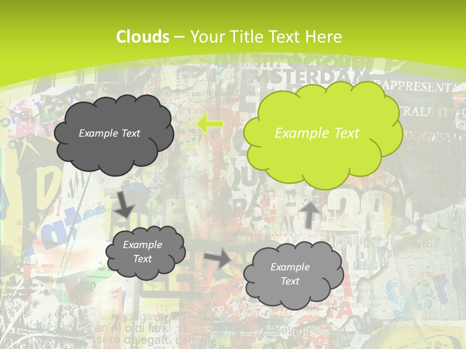 Closeup Human Two PowerPoint Template