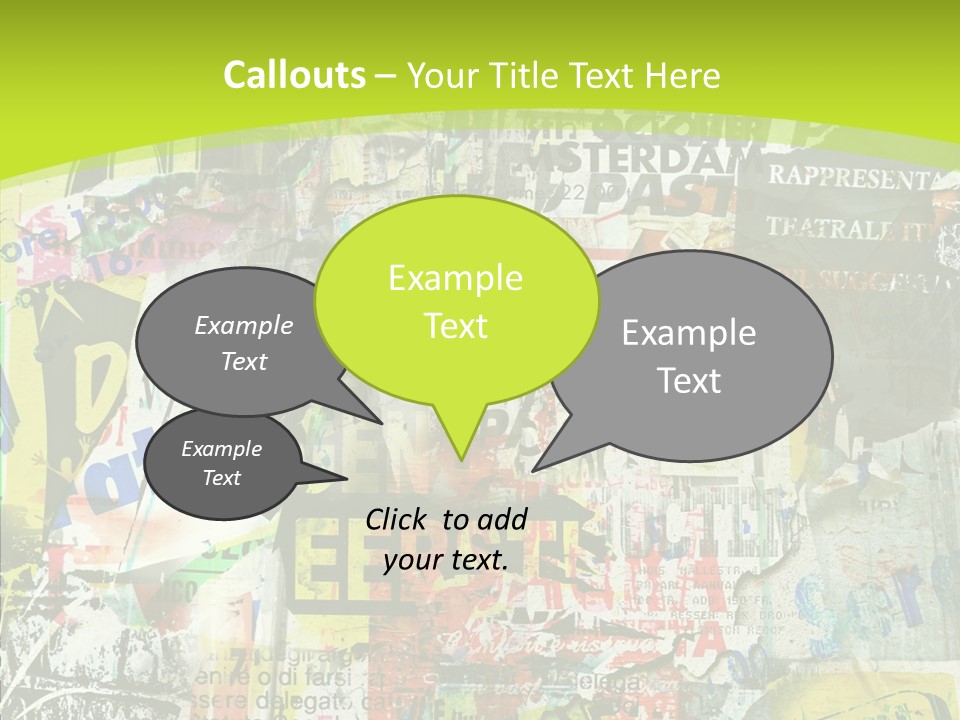Closeup Human Two PowerPoint Template