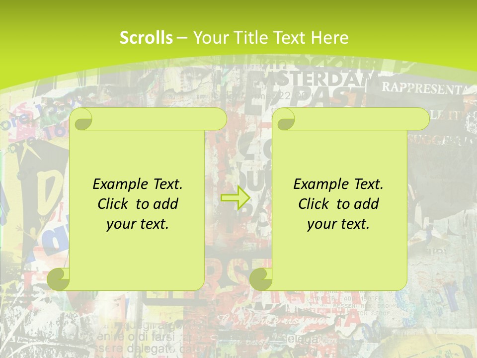 Closeup Human Two PowerPoint Template