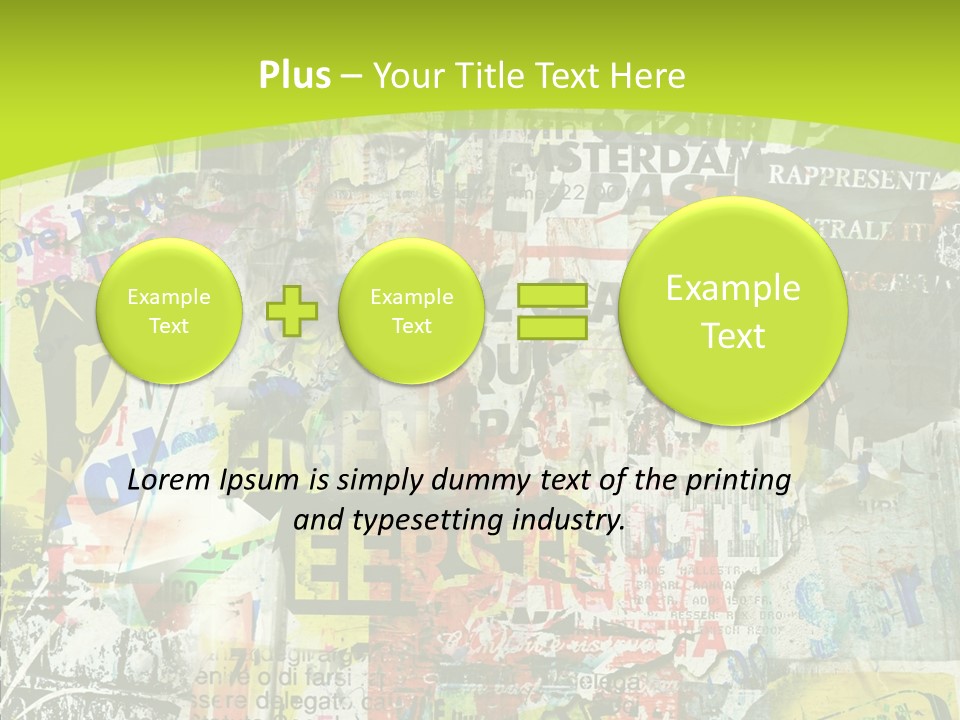 Closeup Human Two PowerPoint Template