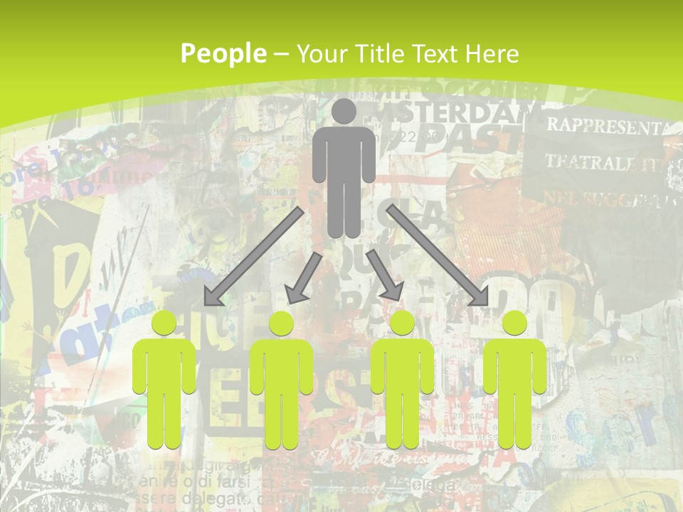 Closeup Human Two PowerPoint Template