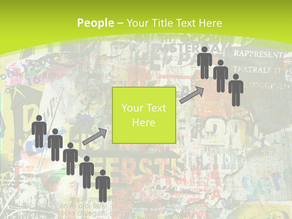 Closeup Human Two PowerPoint Template