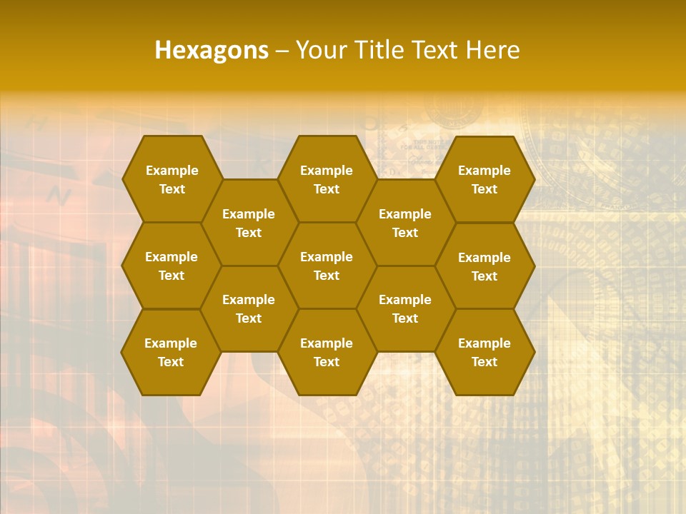 Senior  Togetherness Finger PowerPoint Template