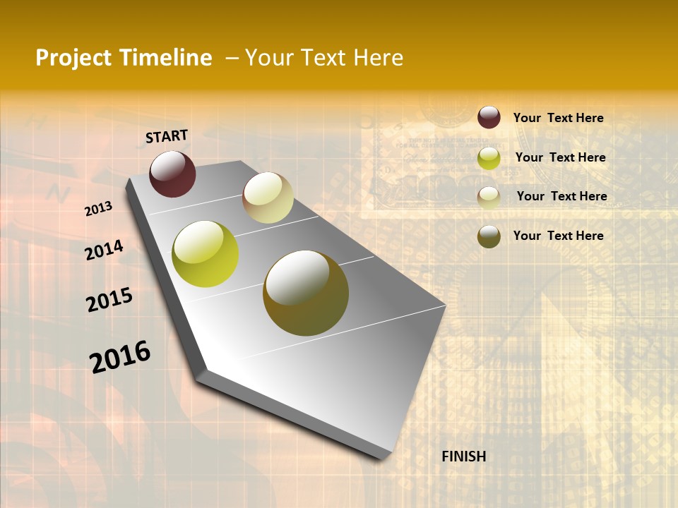 Senior  Togetherness Finger PowerPoint Template