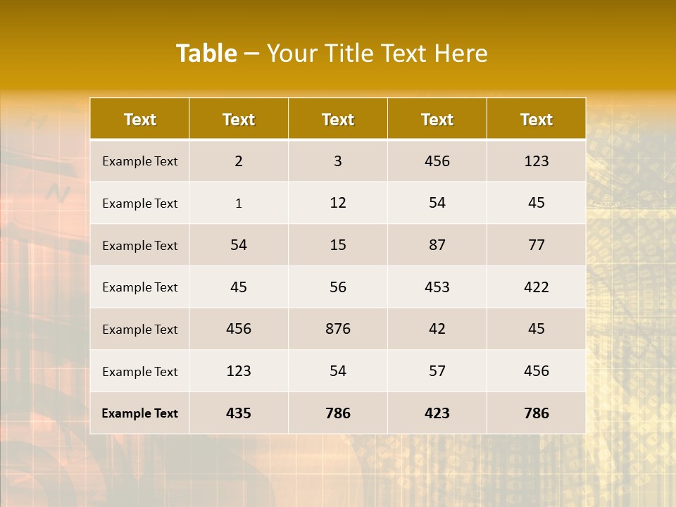 Senior  Togetherness Finger PowerPoint Template