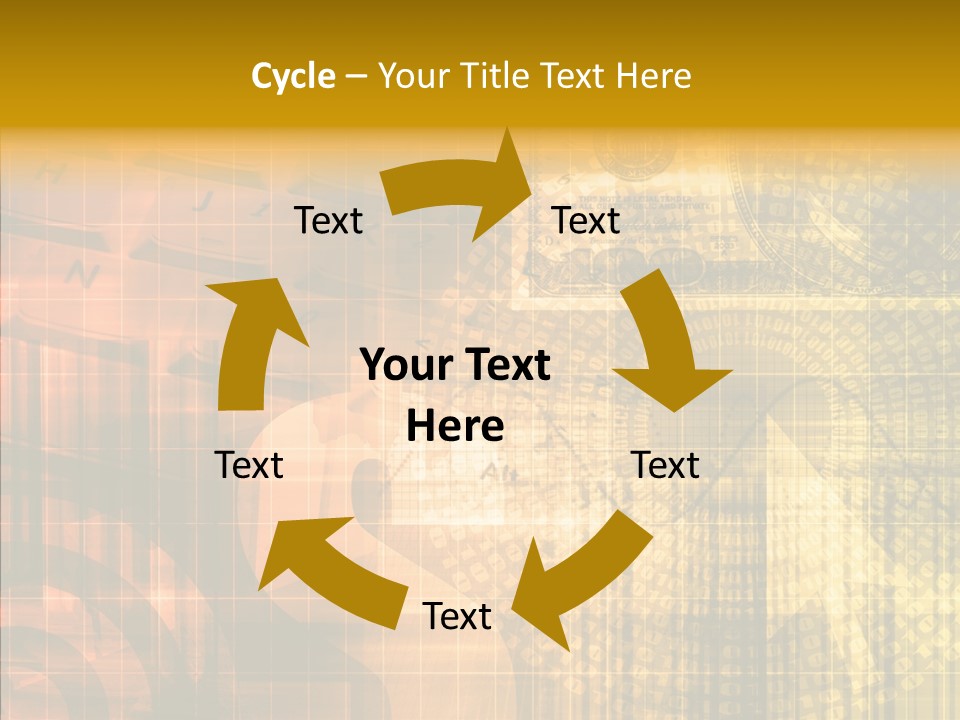 Senior  Togetherness Finger PowerPoint Template