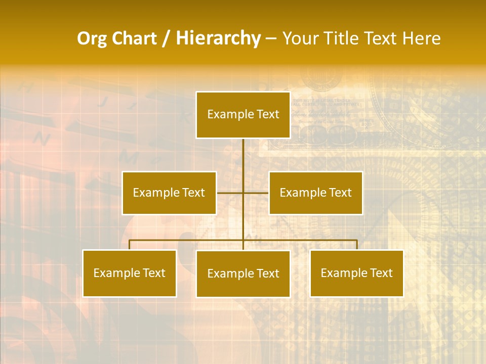 Senior  Togetherness Finger PowerPoint Template