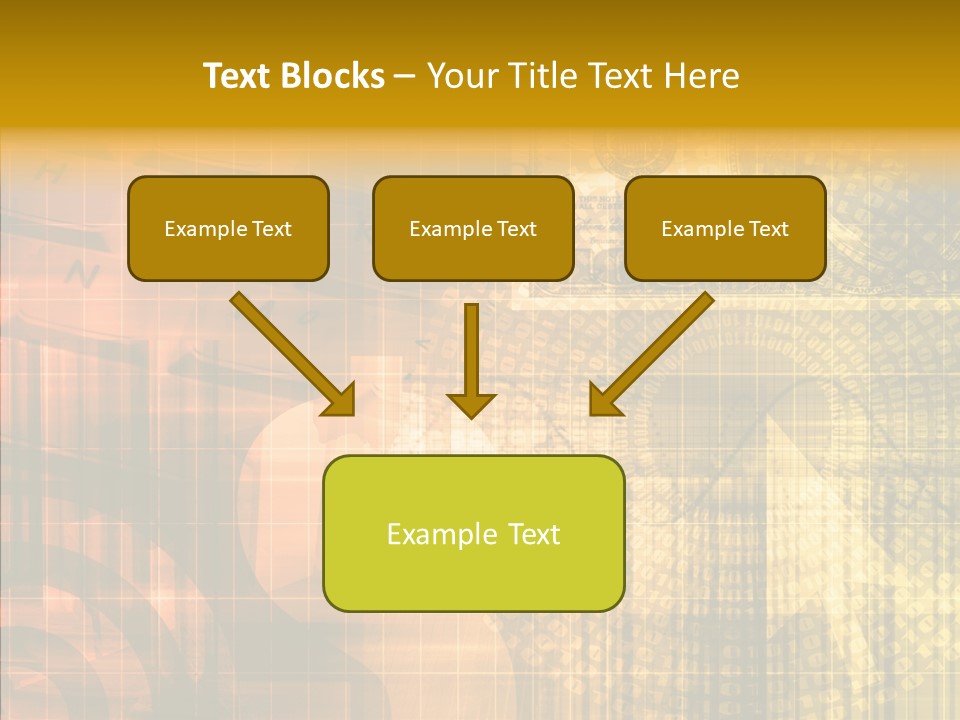 Senior  Togetherness Finger PowerPoint Template