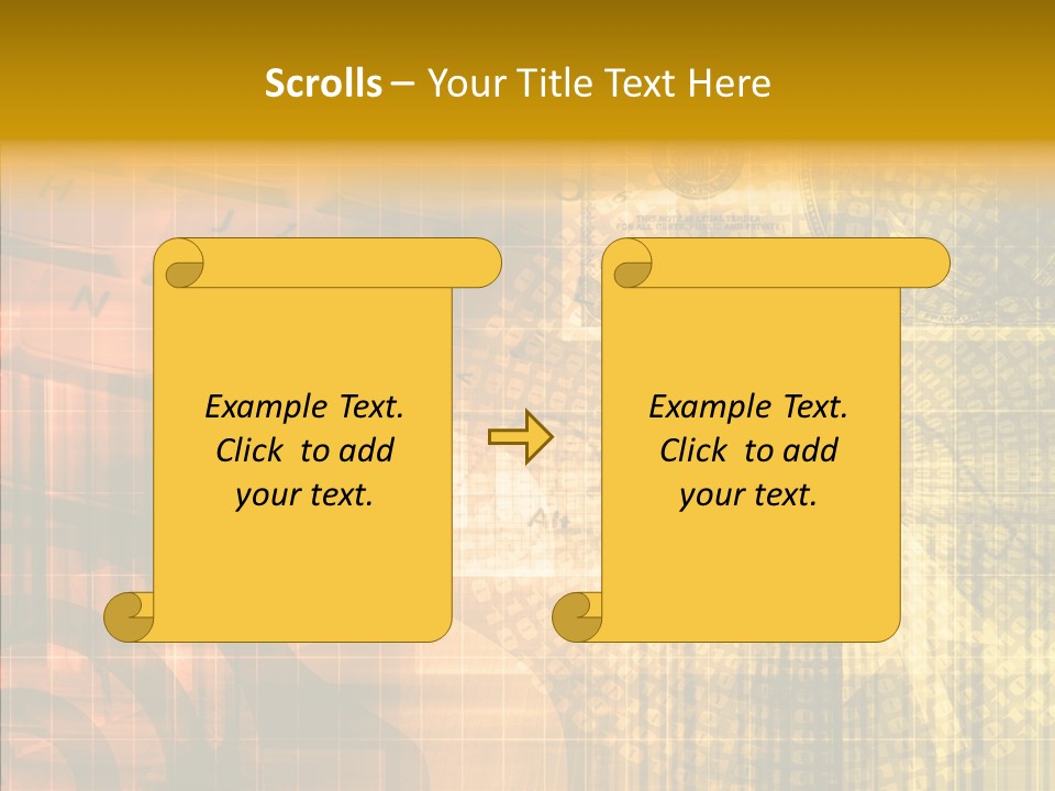 Senior  Togetherness Finger PowerPoint Template