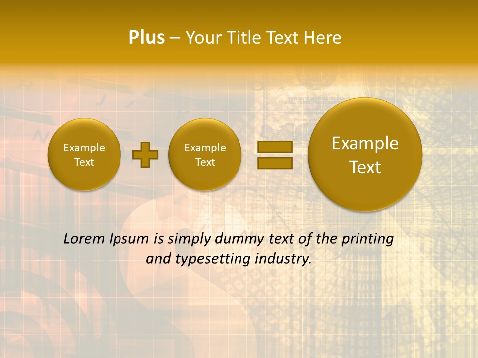 Senior  Togetherness Finger PowerPoint Template