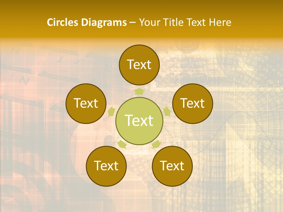 Senior  Togetherness Finger PowerPoint Template