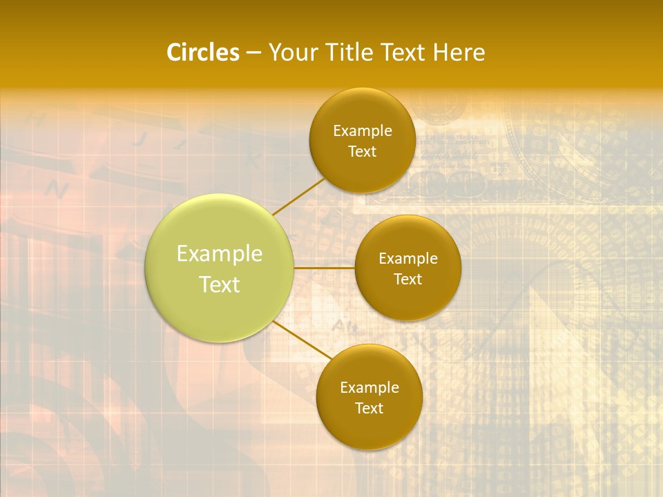 Senior  Togetherness Finger PowerPoint Template