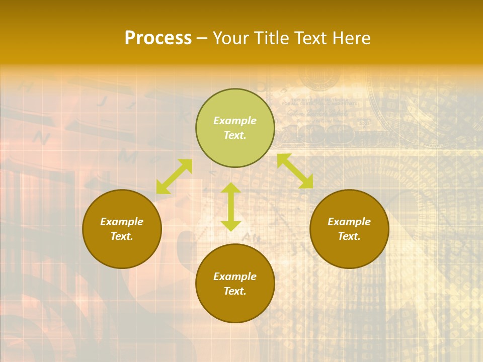 Senior  Togetherness Finger PowerPoint Template