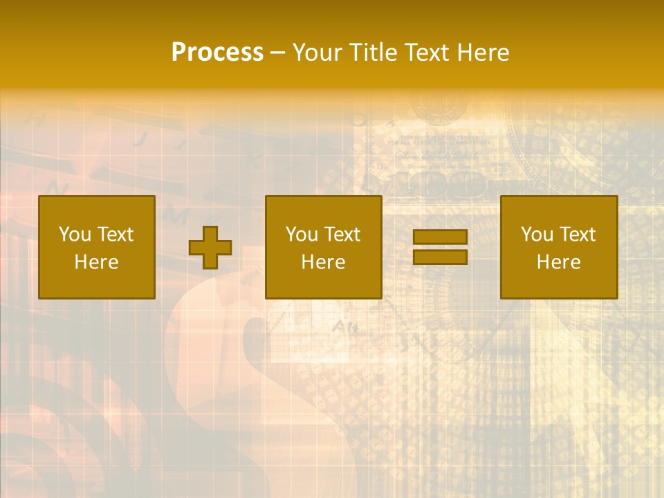 Senior  Togetherness Finger PowerPoint Template
