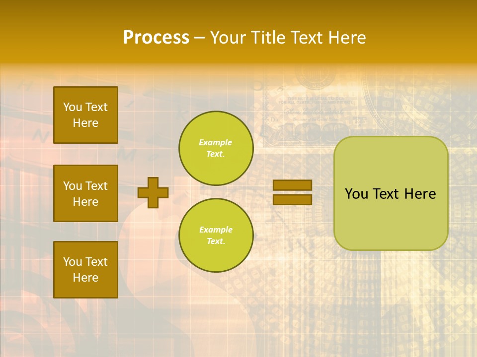 Senior  Togetherness Finger PowerPoint Template