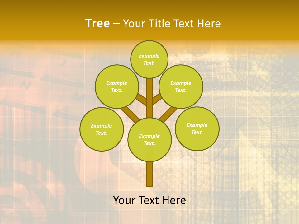 Senior  Togetherness Finger PowerPoint Template