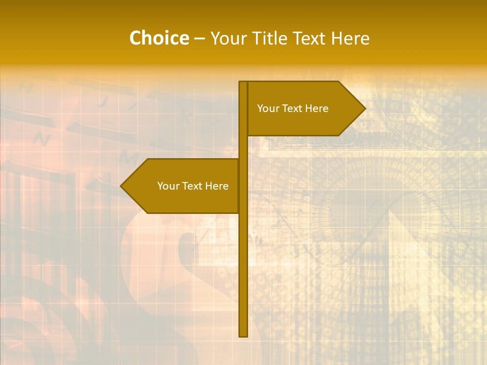 Senior  Togetherness Finger PowerPoint Template