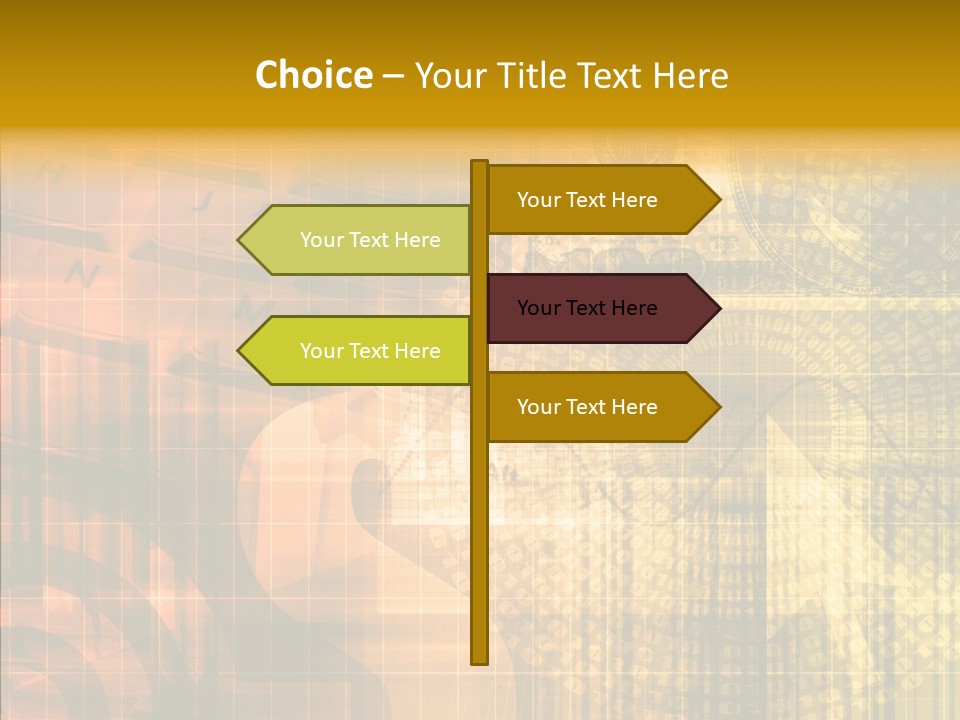 Senior  Togetherness Finger PowerPoint Template