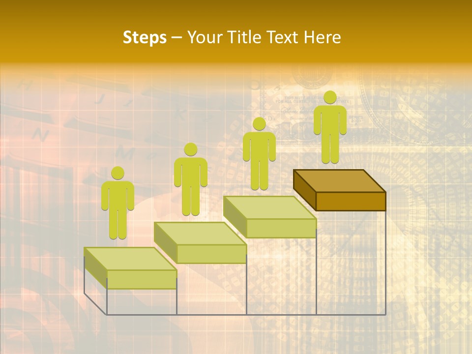 Senior  Togetherness Finger PowerPoint Template