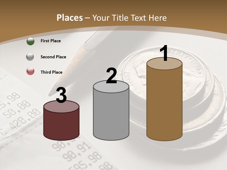 Touching Old Elder PowerPoint Template