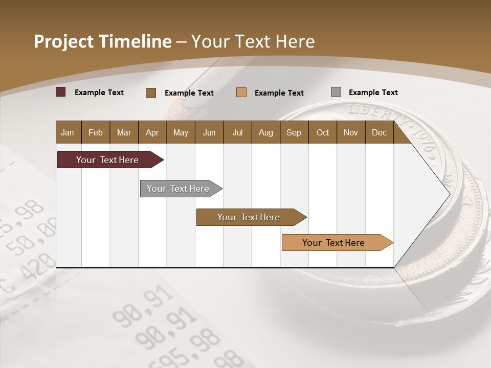 Touching Old Elder PowerPoint Template