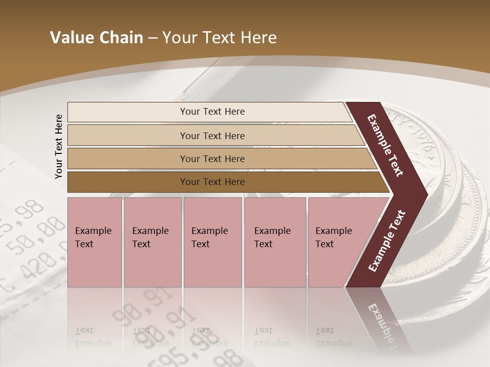 Touching Old Elder PowerPoint Template