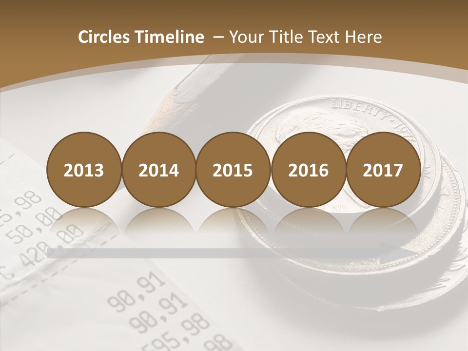 Touching Old Elder PowerPoint Template