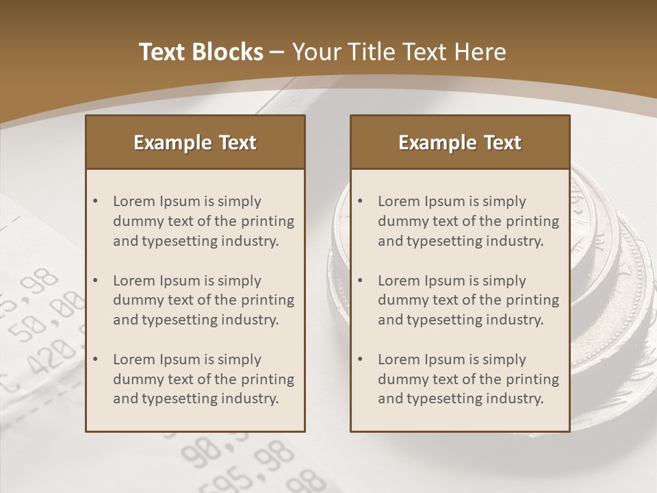 Touching Old Elder PowerPoint Template