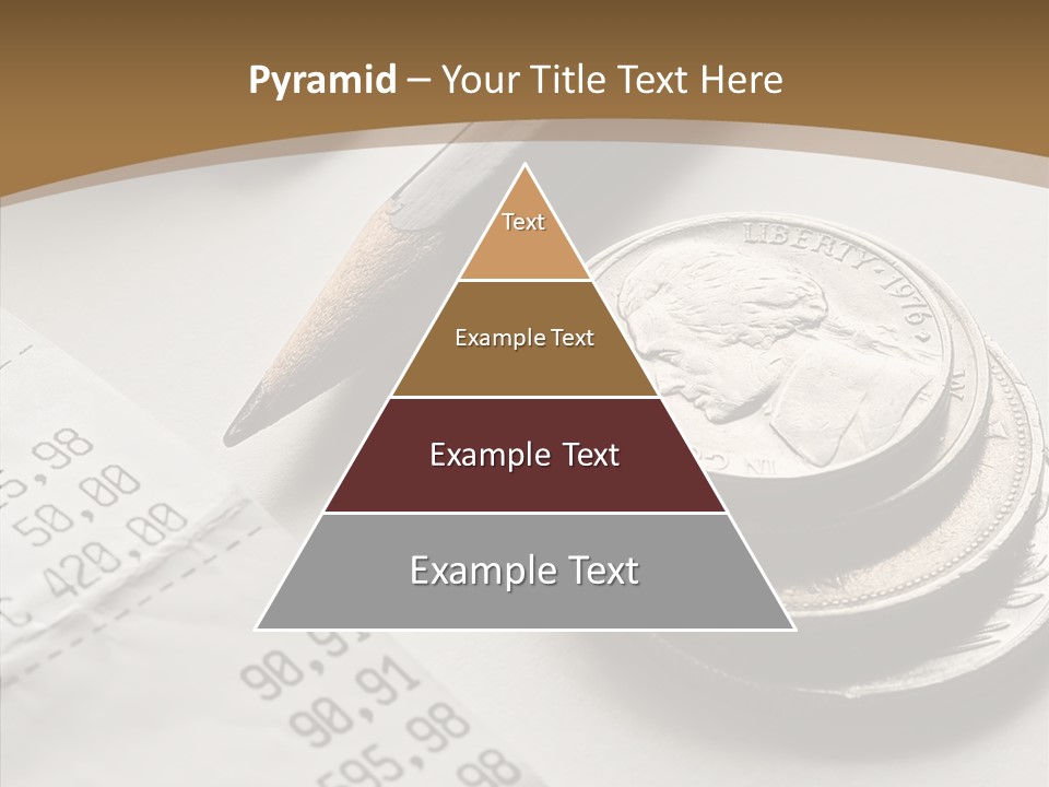 Touching Old Elder PowerPoint Template