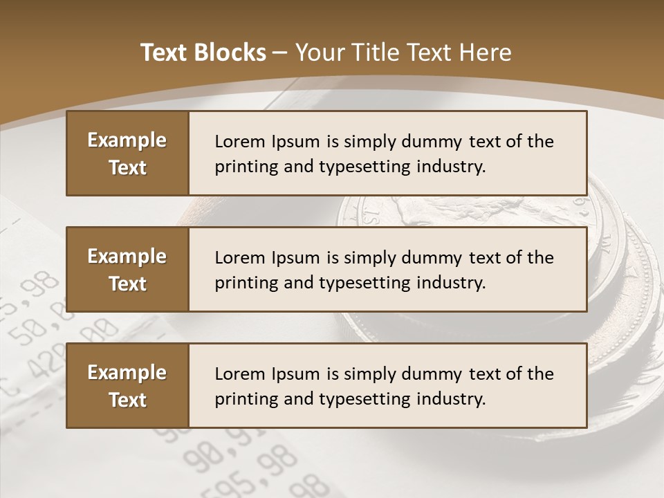 Touching Old Elder PowerPoint Template