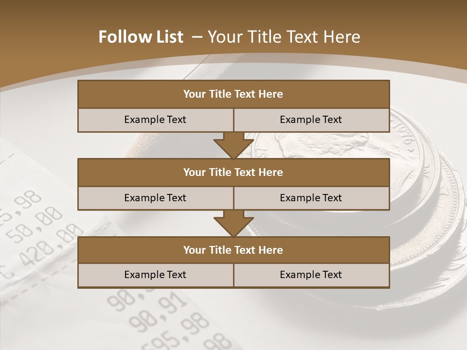 Touching Old Elder PowerPoint Template