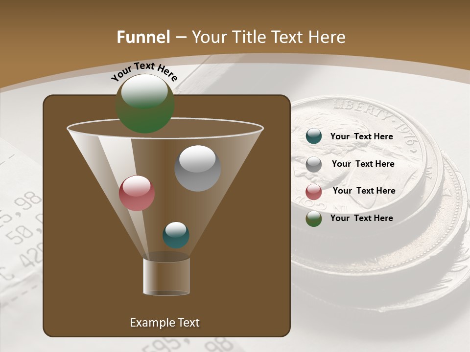 Touching Old Elder PowerPoint Template