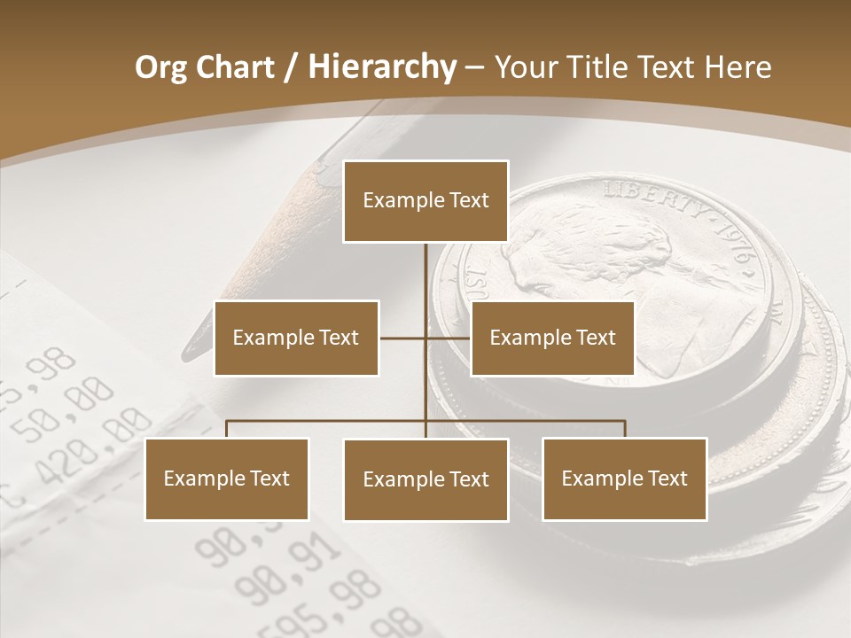 Touching Old Elder PowerPoint Template