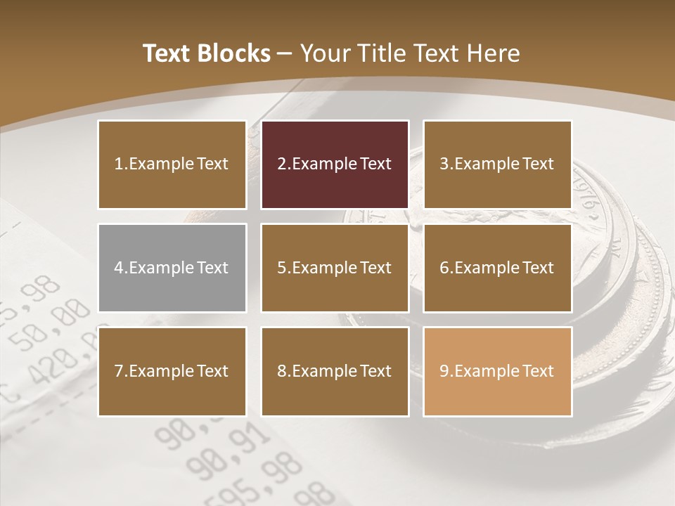 Touching Old Elder PowerPoint Template