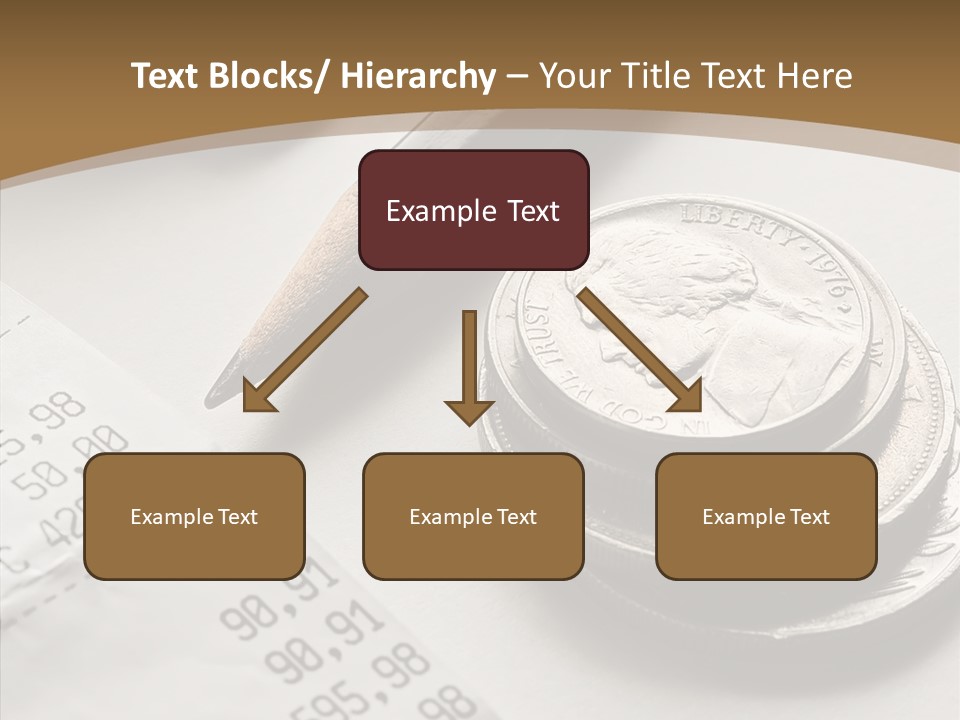 Touching Old Elder PowerPoint Template