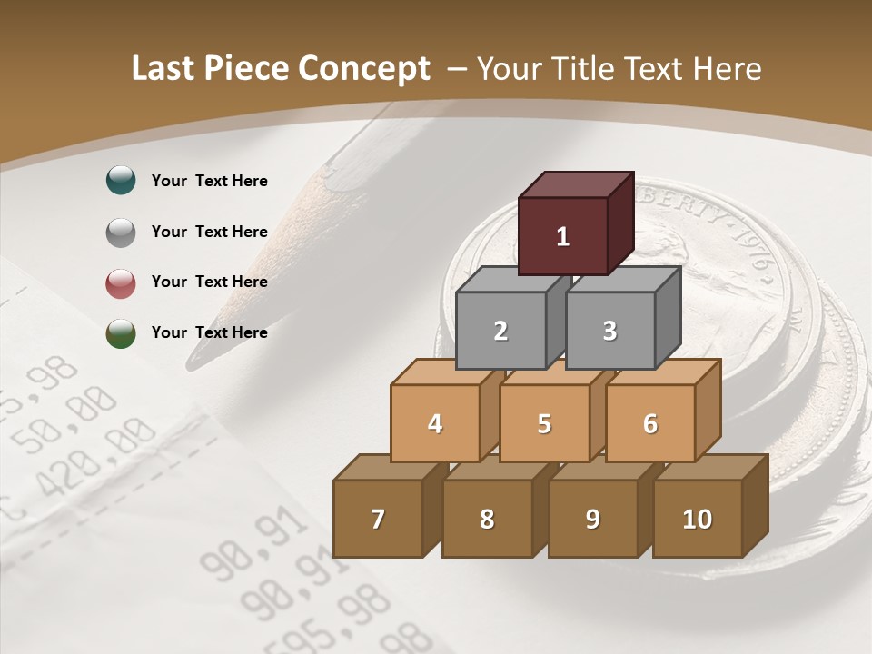 Touching Old Elder PowerPoint Template