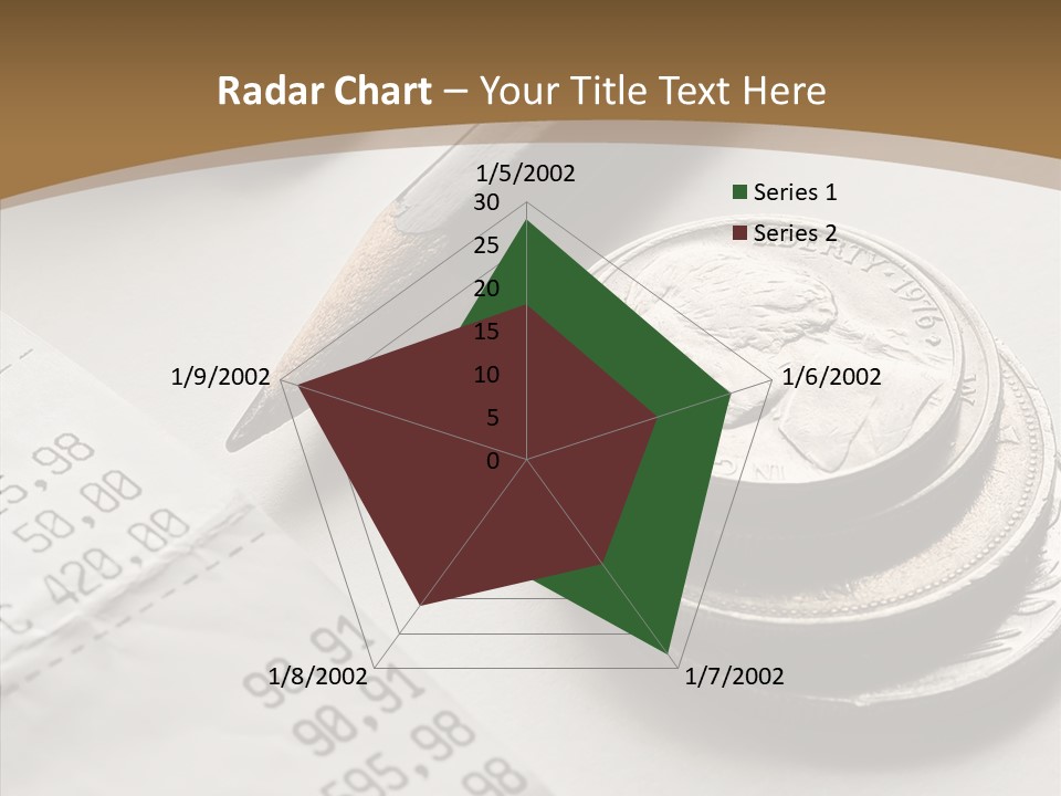 Touching Old Elder PowerPoint Template