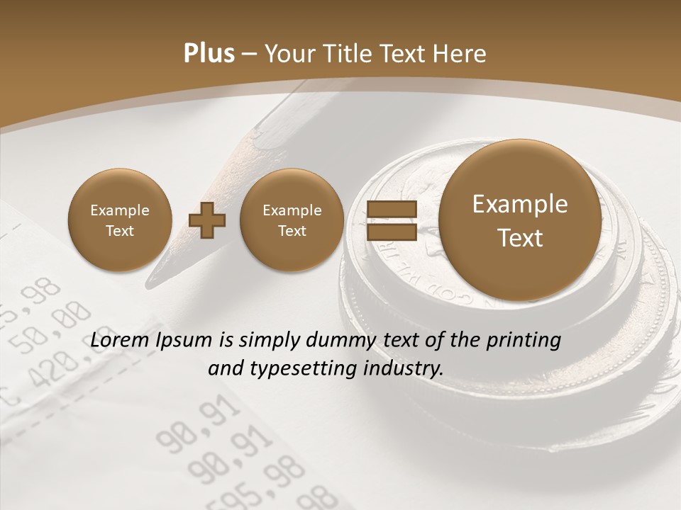 Touching Old Elder PowerPoint Template