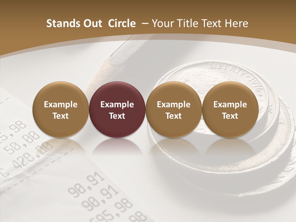 Touching Old Elder PowerPoint Template