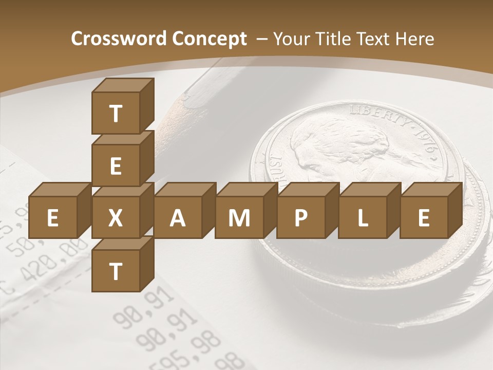 Touching Old Elder PowerPoint Template