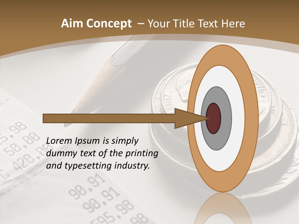 Touching Old Elder PowerPoint Template