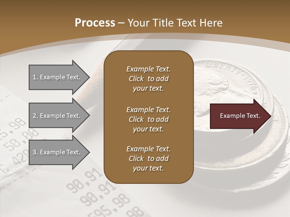 Touching Old Elder PowerPoint Template