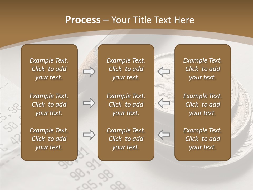 Touching Old Elder PowerPoint Template
