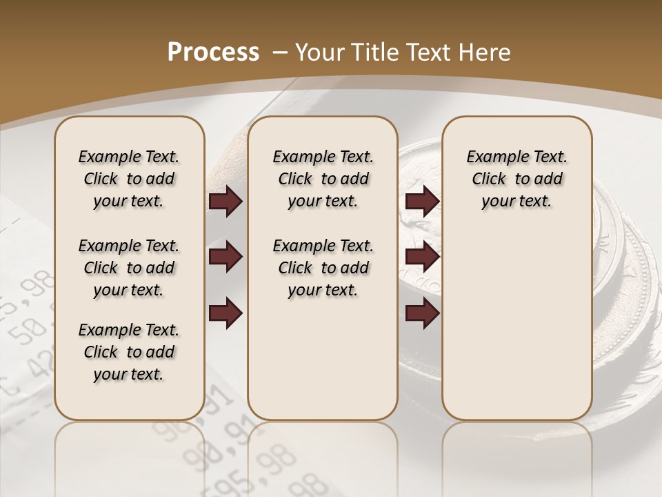 Touching Old Elder PowerPoint Template